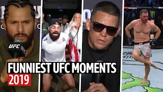 Funniest UFC moments of the year 2019 [upl. by Sikes]