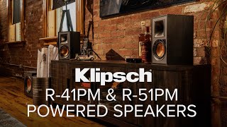 Klipsch R41PM amp R51PM Powered Speaker Review [upl. by Mode]