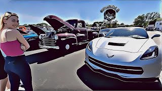 Brookville Corvette Club Car Show Reichard Chevrolet 6422 pt 2 [upl. by Schug]