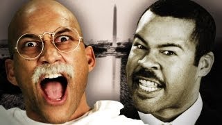 Gandhi vs Martin Luther King Jr Epic Rap Battles of History [upl. by Tenahs]