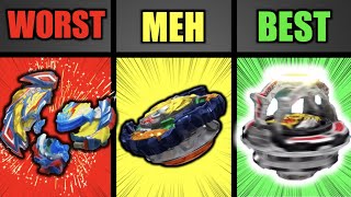 Ranking EVERY Dynamite Beyblade [upl. by Calisa]