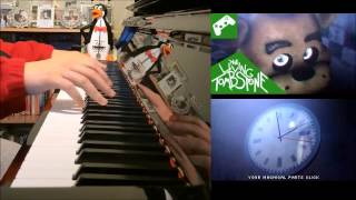 Five Nights At Freddys 3  Die In A Fire  The Living Tombstone Piano Cover  SHEET MUSIC [upl. by Pierette324]