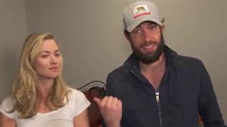 Zachary Levi amp Yvonne Strahovski Preview Tangled Season 2 [upl. by Eceela]