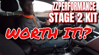 Chevy Cruze 14 Turbo ZZP Stage 2 Kit Is It Worth It [upl. by Ahpla]