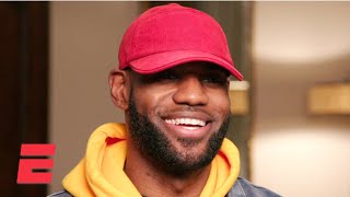 LeBrons exclusive interview on AD and the Lakers Bronny James and mental fitness  NBA Interview [upl. by Tessler]