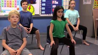 Yoga in the Classroom K–4 Chair Sequence [upl. by Allerym]