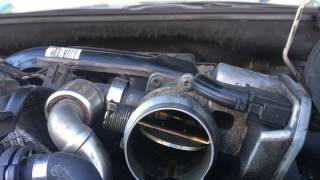 BMW M57 Throttle valve  Drosselklappe Test [upl. by Norved]