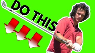 How to SHALLOW the golf club for GREAT ball striking You need this golf tip to hit it crispy [upl. by Ro]