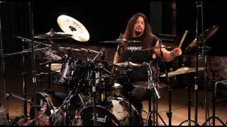 Gene Hoglan Plays Strapping Young Lad Track quotSkeksisquot From Genes Brand New DVD [upl. by Nnahtur655]