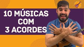 10 MÚSICAS MUITO FÁCEIS PARA CAVACO CIFRAS NA TELA  3 ACORDES [upl. by Alexio]