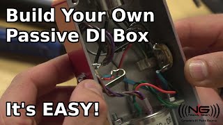 Build Your Own Passive DI Box easier than you think [upl. by Nongim392]