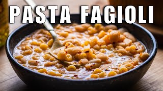 AUTHENTIC PASTA E FAGIOLI  Grandmas Recipe [upl. by Malina]