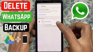 Delete Whatsapp Chat Backup from Google Drive and Phone  New WhatsApp Tricks You Should Know 2019 [upl. by Ennaeirrac160]