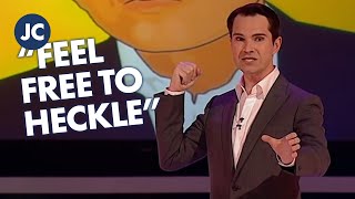 quotFeel Free To Hecklequot  Telling Jokes BONUS MATERIAL  Jimmy Carr [upl. by Nunciata]