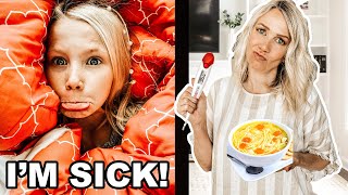 OH NO PRESLEE is SiCK  Large Family Vlog [upl. by Oidivo]