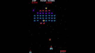 Galaxian Arcade Gameplay [upl. by Nenney]