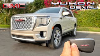 The 2021 GMC Yukon Denali is Truck Tough Luxury Smooth and Better Than Ever InDepth Review [upl. by Repinuj]