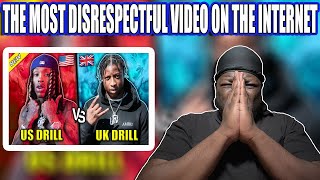 MOST DISRESPECTFUL US DRILL SONGS VS MOST DISRESPECTFUL UK DRILL SONG REACTION [upl. by Wini]