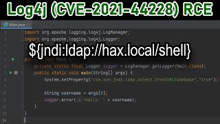 Log4j CVE202144228 RCE Vulnerability Explained [upl. by Harikahs]