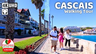 🇵🇹 4K WALK Cascais Portugal Walking Tour  August 2023 [upl. by Irma]