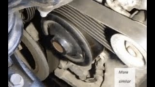 How to replace drive belt or serpentine belt Toyota Corolla VVTi engine Years 20002009 [upl. by Emerej194]