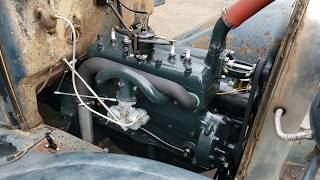 1930 Ford Model A coupe engine start up after rebuilding at MetalWorks Flat head engine running [upl. by Marris]