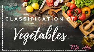 Classification of Vegetables  Cookery [upl. by Rabaj23]