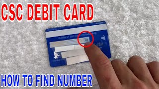 ✅ How To Find CSC Debit Card Number 🔴 [upl. by Milone]