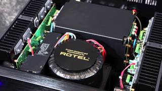 Stereo Design Rotel RB 1590 Stereo Amplifier 2015 [upl. by Ettener775]