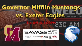 WEEU Sports Presents Governor Mifflin vs Exeter [upl. by Adnelg]