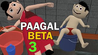 PAAGAL BETA 3  Jokes  CS Bisht Vines  Desi Comedy Video  School Classroom Jokes [upl. by Enawtna771]