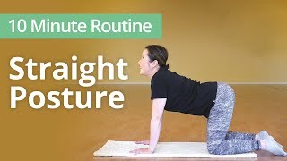 SPINE ALIGNMENT Exercises  10 Minute Daily Routines [upl. by Urana3]