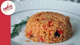 Sebzeli Bulgur Pilavı Tarifi  Nefis Yemek Tarifleri [upl. by Verbenia777]