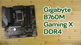 Розпаковка Gigabyte B760M Gaming X DDR4 [upl. by Gavrilla593]