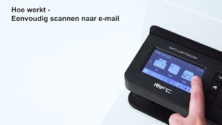 Hoe werkt  eenvoudig scannen naar email [upl. by Festa470]