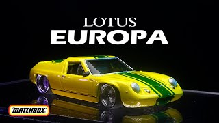 LOTUS EUROPA 164 MATCHBOX CUSTOM [upl. by Farro]