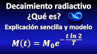 07 Desintegración radiactiva ECUACIONES DIFERENCIALES [upl. by Ialohcin531]