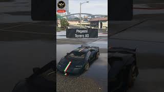 Pegassi Torero XO Lamborghini Countach  GTA 5 Online gta gtaonline gtacars shorts [upl. by Ynnel]