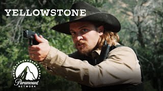 Cattle Thief Shootout  Yellowstone  Paramount Network [upl. by Nazario664]