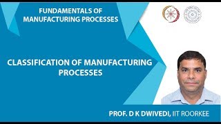 Classification of Manufacturing Processes [upl. by Cynthla8]