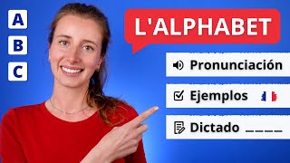 El Abecedario  El Alfabeto Francés Y Su Pronunciación 🇫🇷 Ejemplos  Dictado [upl. by Ultann]