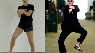 PSY GANGNAM STYLE Dance Tutorial [upl. by Nedda]