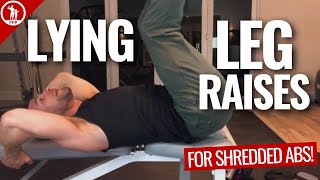 Lying Leg Raises Correct Form amp Tutorial [upl. by Enihpesoj196]