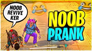 Noob Prank with Random Players 😂 must watch  Garena Free Fire [upl. by Atile]