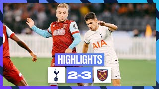 TOTTENHAM HOTSPUR 23 WEST HAM  PRESEASON HIGHLIGHTS [upl. by Christal27]