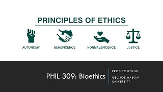 Lecture 1  Principles of Bioethics [upl. by Acsirp]