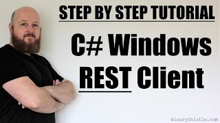 Step by Step Tutorial  C REST Client [upl. by Atinhoj136]