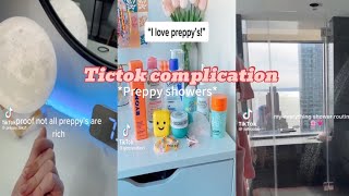 Preppy shower routinesshowers  tictok complication [upl. by Ahearn]