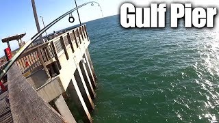 Pier Fishing for Beginners  Easy Fishing at the Gulf State Park Pier [upl. by Slade]