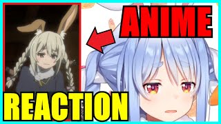 【Hololive】Pekoras Reaction to Her Anime Appearance【Eng Sub】 [upl. by Havstad283]